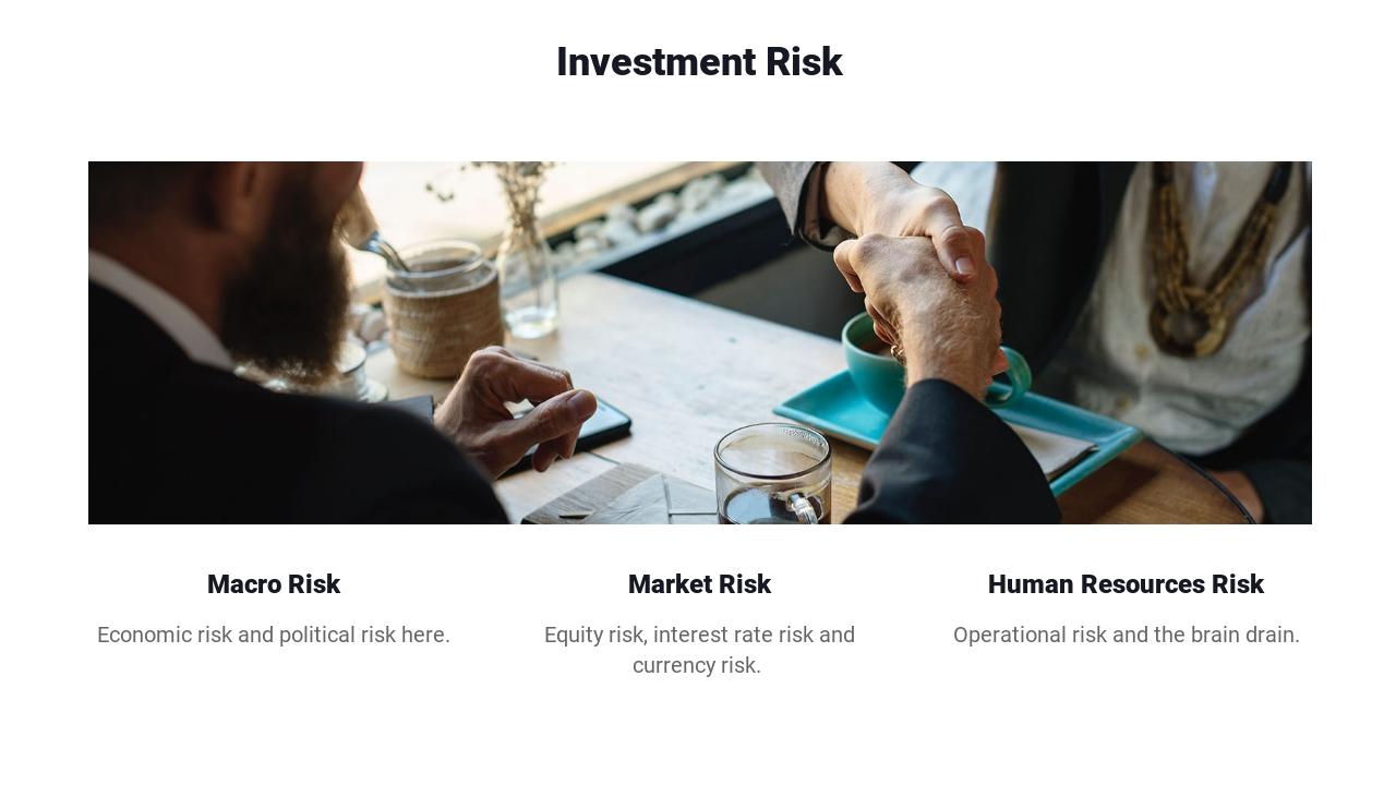 金融投资保险信贷项目投资分析PPT-Investment Risk