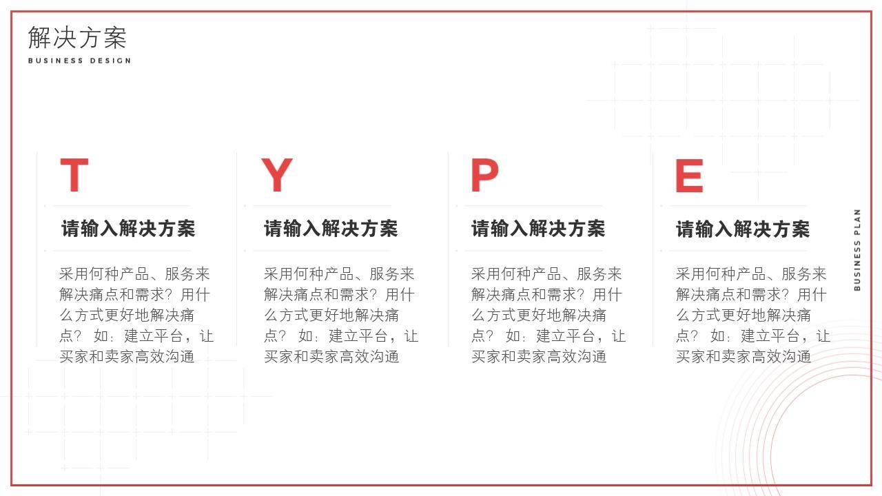 大学生餐厅项目商业计划书模板-解决方案
