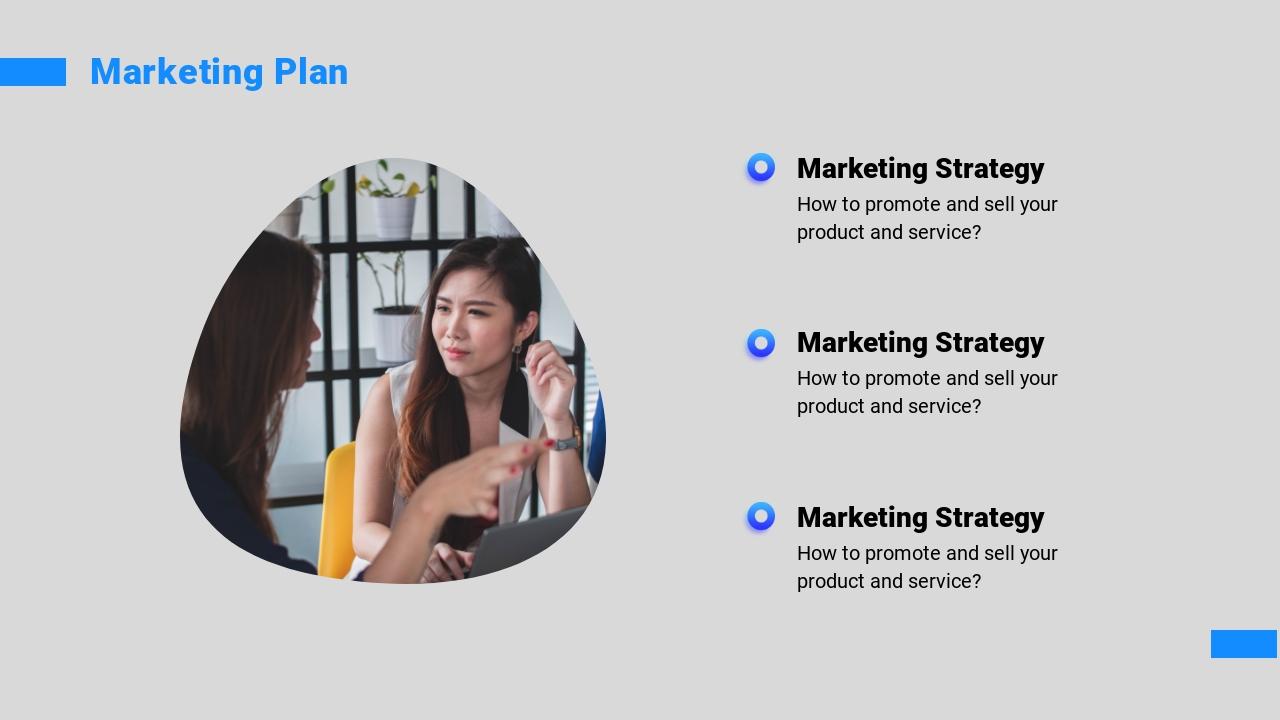 科技项目路演融资计划书英文PPT模板-Marketing Plan