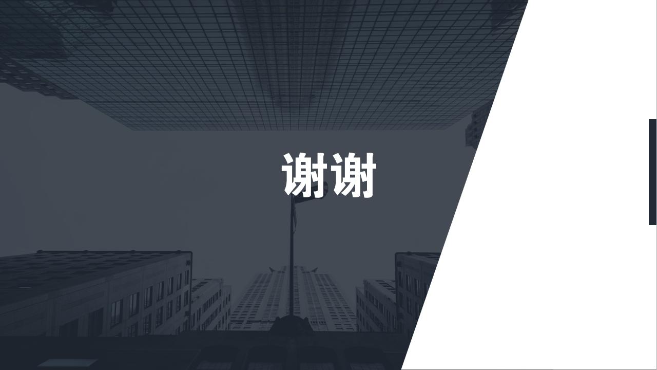 欧美极简通用项目运营方案PPT模版-谢谢