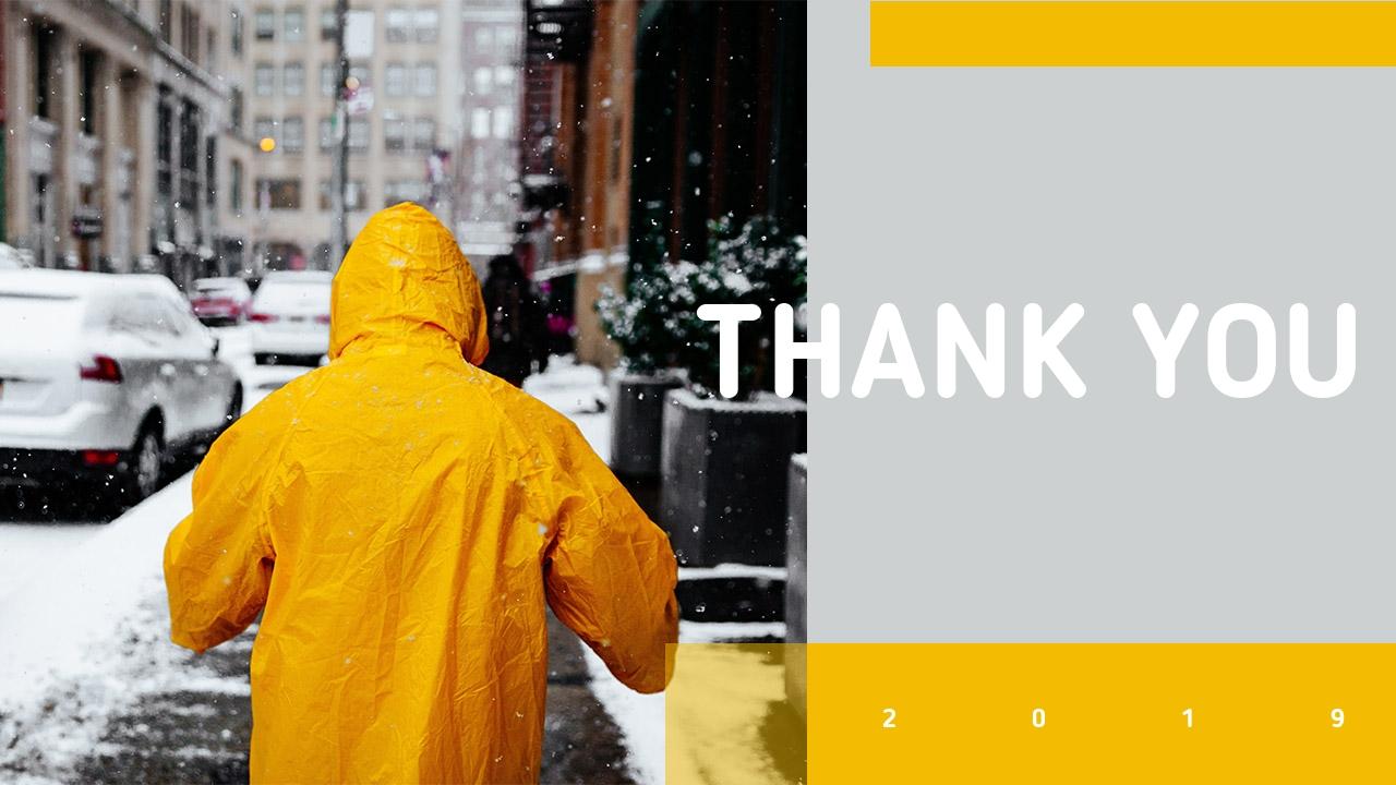 黄色时尚品牌服装项目可行性研究报告-THANK YOU