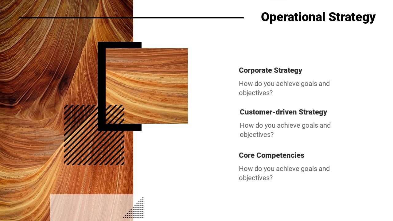 褐色风景社群运营方案英文ppt模板-Operational Strategy