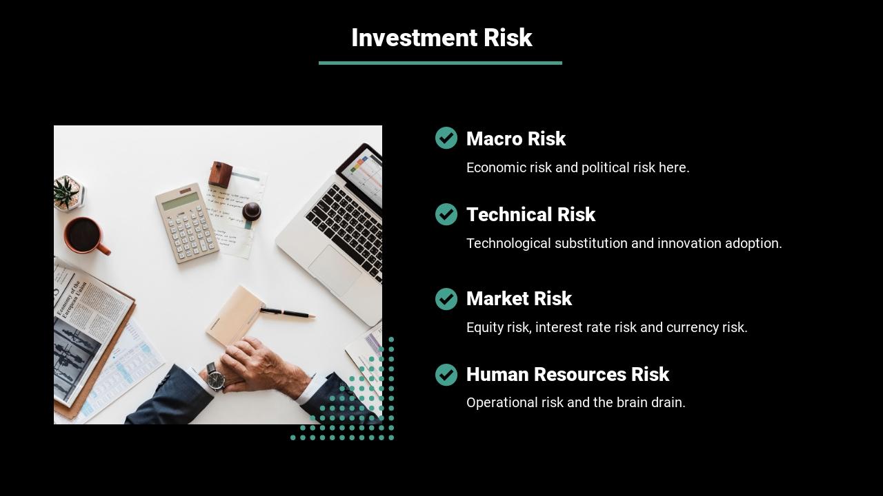 创新创业文化娱乐短视频项目投资分析ppt-Investment Risk