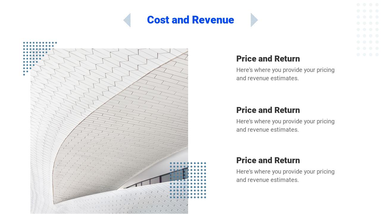 互联网APP商业计划书ppt模板-Cost and Revenue