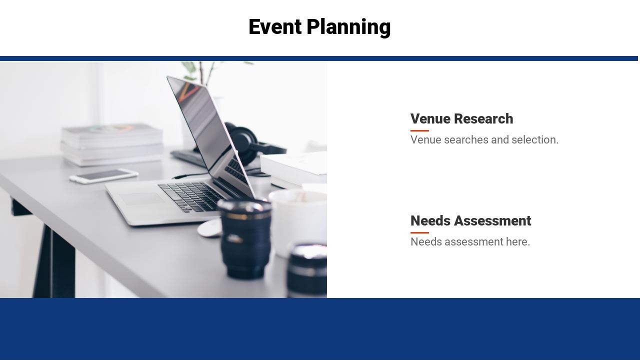 欧美风运动项目活动策划英文PPT模板-Event Planning