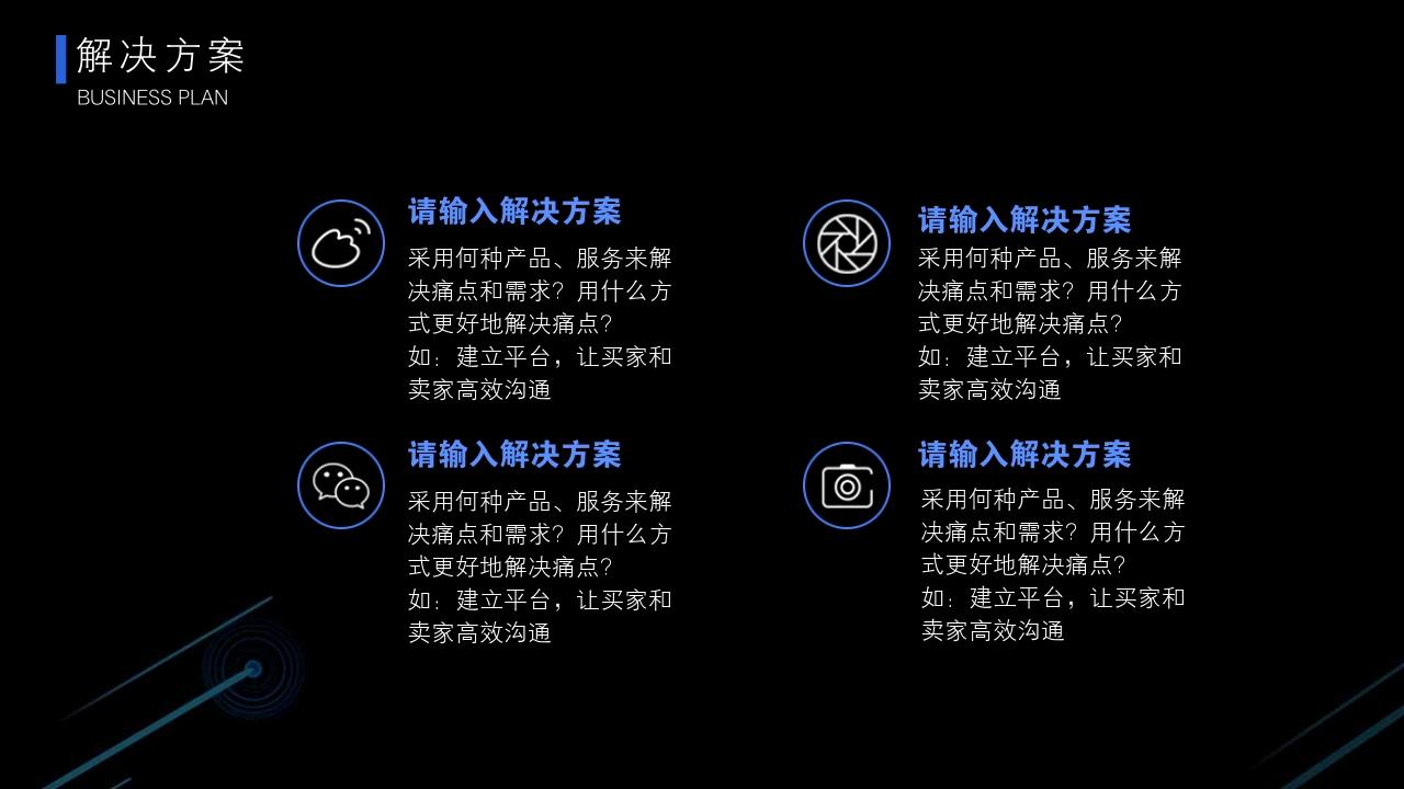 小家电网店项目商业计划书模板-解决方案