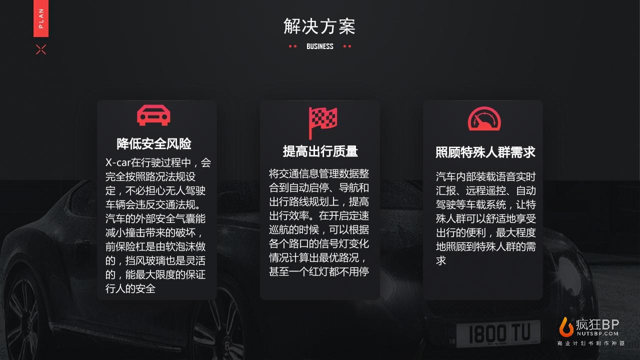 无人驾驶汽车”X-car“商业计划书-undefined
